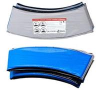 Kangui - Coussin de Protection Trampoline Ø 250 cm - Bleu et Gris