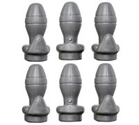 KANGUI Lot de 6 Capuchons de Maintien pour Filet de Trampoline Ø 25 mm
