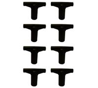 KANGUI Lot de 8 Capuchons T-Section pour Arceau de Filet de Trampoline Ø 32 mm