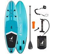 Kangui - Stand up Paddle 305cm SUP gonflable + pagaie + sac à dos + pompe haute pression + leash + kit de réparation - TIKI