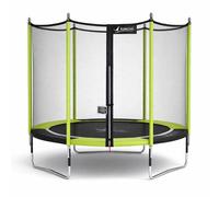 Kangui – Trampoline de jardin Jumpi 305 cm – Filet de sécurité Vert/Noir