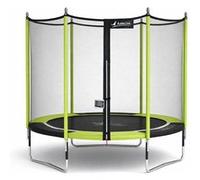 Kangui – Trampoline de jardin Jumpi 305 cm – Filet de sécurité Vert/Noir