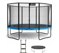Kangui Trampoline Punchi Bleu 360 cm – filet de sécurité, échelle, bâche de protection