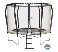 Kangui Trampoline de jardin Famili 300 Ø300 cm avec filet de sécurité et échelle