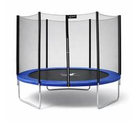 Kangui Trampoline rond Ø300 cm avec filet de protection bleu