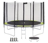 Kangui - Trampoline Rond Ø360cm Avec Filet, Échelle, Bâche Et Kit D'ancrage - Ralli 360