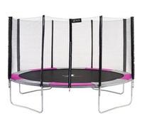 Kangui Trampoline rond Ø430cm avec filet de sécurité RALLI 430 Rose G