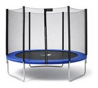 Kangui Trampoline rond Ø250 cm avec filet de protection Bleu
