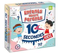 KANGUR Enfants Contre Parents 10 Secondes Kids Familial Jeux de Société pour Enfants et Adultes Quiz Jeu de Cartes | 48 Cartes | 4+