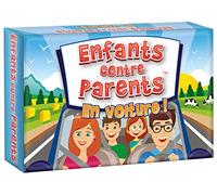 KANGUR Enfants Contre Parents. en Voiture! Jeu de Voyage Jeux de Société pour Enfants et Adultes Quiz Jeu de Cartes 6 Ans