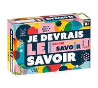 KANGUR Jeux de Société Je Devrais Le Savoir Jeu de Plateau Familial pour Enfants et Adultes Quiz Jeu de Cartes | 8+