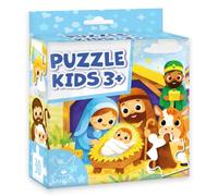 KANGUR Puzzle Crèche de Noël pour Enfants dès 3+, 30 pièces, Motif de Noël