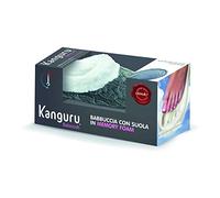 Kanguru Baboosh femme M, chaussons femme, chaussons homme. pantoufle femme, pantoufles homme, mules femme, sandales homme, semelles en mousse à mémoire de forme, Polyester, Gris Clair/Blanc, 39/40