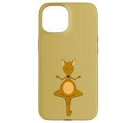 Kanguru - Kangourou Amusant - Yoga Zen - Méditation guuru Australien Coque pour iPhone 15