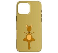 Kanguru - Kangourou Amusant - Yoga Zen - Méditation guuru Australien Coque pour iPhone 16 Pro Max