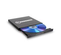 Kanguru QS Slim Graveur Blu-ray portable Noir - Conforme TAA - Support BD-R/RE - 24 x Lecture CD/24 x Réécriture CD - 6 x BD Read/6 x BD Write/2 x BD Rewrite - 8 x DVD Write/8 x DVD Rew