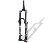 KANGXYSQ 26/27,5/29 Pouces Vélo De Montagne Fourche Air Suspension VTT 1-1/2" Conique Course 160 Mm 15 X 100 Mm Axe Traversant Frein À Disque Fourche Avant Manuel/à Distance(Tapered-Manual,29")