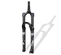 KANGXYSQ 26/27,5/29 Pouces Vélo De Montagne Fourche Air Suspension VTT Course 140 Mm Fourche Avant 1-1/8" Droite/Conique Fourches 9 X 100 Mm QR Frein À Disque Manuel/À Distance(Tapered-Manual,27.5")