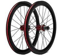 KANGXYSQ 451 Frein À Disque Roues Vélo À Dégagement Rapide Paire Roues Vélo Avant 2 Arrière 4 Roulements en Alliage D'aluminium Double Couche Jante 8 9 10 11 Vitesses