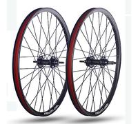 KANGXYSQ Paire De Roues VTT 26 Pouces Jantes À Frein À Disque Moyeux À Roulements Scellés Roue Libre Rotative 6/7/8/9 Vitesses Axe Traversant Avant 100mm Arrière 135mm
