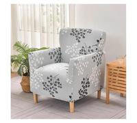 KANGYEBAIHUODIAN Housse de Fauteuil Club en élasthanne Souple, imprimée, idéale for Le Salon, Le Bar, l'hôtel(A4 Sofa Cover)