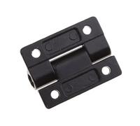 KANGYEBAIHUODIAN Lot de 10 charnières for meubles, à couple réglable, amortissement, butée de positionnement libre, rotation plate, compatibles avec les meubles et les armoires.(Black 10pcs)