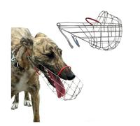 KANGYEBAIHUODIAN Muselière Anti-aboiement for Chien, Panier en Fil métallique, sécurité à mâcher, adaptée aux Petites/Grandes muselières Anti-Morsure for lévrier (Size : L)