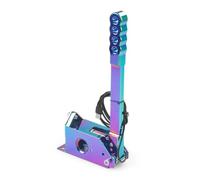 KANGYEBAIHUODIAN Pince de frein à main USB adaptée aux jeux de course Logitech G25/G27/G29/T300/T500, adaptée à Assetto Corsa/Dirty 2.0/Dirty4.0 (Color : Rainbow no bracket)