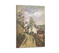 KANGZENG Impression sur toile Paul Cezanne Painter Works (The House of Doctor Gachet) - Décoration murale pour salon - 20 x 30 cm
