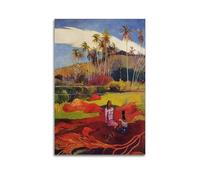 KANGZENG Impression sur toile Paul Gauguin Painter Works (Tahitian Women Under The Palms) - Décoration murale moderne - 30 x 45 cm