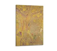 KANGZENG Odilon Redon Painter Works (arbre jaune) Art mural Impression photo Peintures Décoration d'intérieur 60 x 90 cm