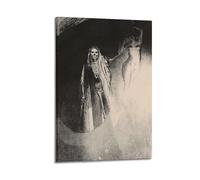 KANGZENG Odilon Redon Painter Works (Death) Impression sur toile murale moderne pour chambre à coucher 40 x 60 cm