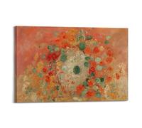 KANGZENG Odilon Redon Painter Works - Impression sur toile - Décoration murale pour chambre à coucher et salon - 30 x 45 cm