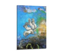 KANGZENG Odilon Redon Painter Works - Impression sur toile - Impression sur toile - Décoration murale pour salon - 60 x 90 cm