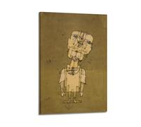 KANGZENG Paul Klee Painter Works (Ghost of A Genius) Art mural Impression sur toile à suspendre Idée de décoration d'intérieur 20 x 30 cm