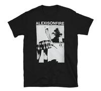 KANGZU Alexisonfire After School Knife Fight Post-Hardcore Band T-Shirt Black L
