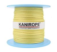 Kanirope® Corde aramide ARABRAID 2mm 100m jaune 16 tressée