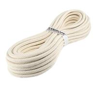 Kanirope® Corde Cordage en Coton COBRAID 12mm 50m tressée Blanc Crème