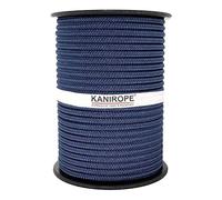 Kanirope® Corde Cordage PP Polypropylène MULTIBRAID 6mm 100m Bleu Marine (0112) tressée
