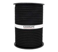 Kanirope® Corde Cordage PP Polypropylène MULTIBRAID 8mm 100m Noir (1811) tressée