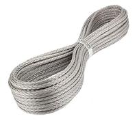 Kanirope® Corde dyneema PRO 4mm 20m argent 12x tressée SK78 pré-étirée enrobée