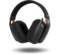 Kanji - Casque Sans Fil,Bluetooth 5.3,2.4Ghz Ou Connexion Usb,Haut-Parleurs De 40 Mm,Contrôle Du Volume Et Microphone Intégrés,Bandeau Réglable Et Léger,Noir