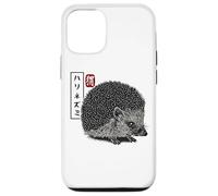Kanji Japanese Traditional Art Retro Hedgie Animal Lover Coque pour iPhone 12/12 Pro