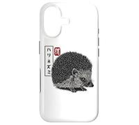 Kanji Japanese Traditional Art Retro Hedgie Animal Lover Coque pour iPhone 17