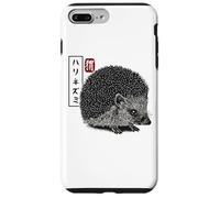 Kanji Japanese Traditional Art Retro Hedgie Animal Lover Coque pour iPhone 7 Plus/8 Plus