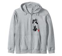 Kanji japonais, amélioration, KAI-Change, ZEN-Good Sweat à Capuche
