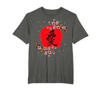 Kanji Japonais Fleur de Cerisier Tokio Japon Nature Jpop T-Shirt