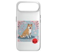 Kanji Japonais Shiba Inu Sakura Fleurs de Cerisier Coque pour iPhone Air