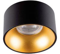 Kanlux 27575 Riti Plafonnier GU10, Par 16 or (mat), noir (mat)