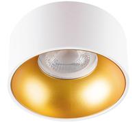 Kanlux 27576 Riti Plafonnier GU10, Par 16 or (mat), blanc mat